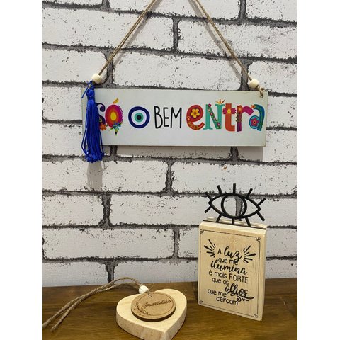 Kit Olho Grego. Kit Decoração Olho Grego. Kit Decoração de Casa