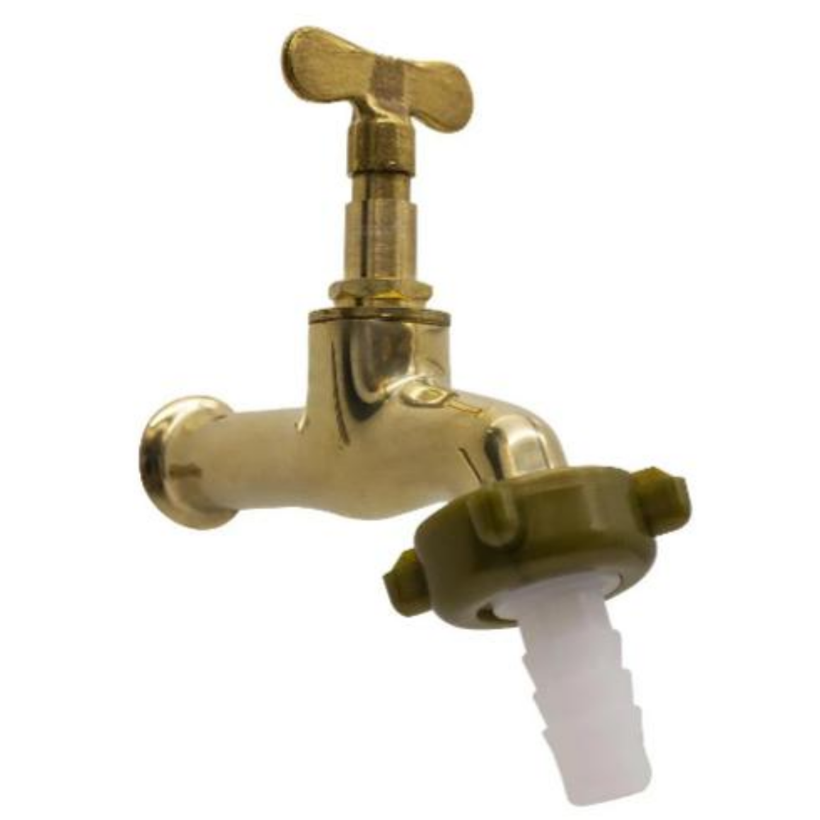 Torneira para Jardim Curta 1128 Amarela Casagrande Mundial - 1