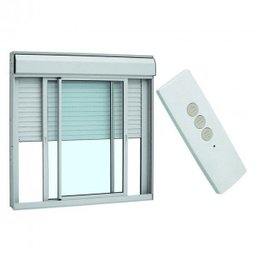 Janela de Alumínio Integrada Veneziana com Controle Remoto Alumifort 140 cm x 150 cm Sasazaki - 1 Janela de Alumínio Integrada Veneziana com Controle Remoto Alumifort 140 cm x 150 cm Sasazaki - 1