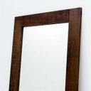 Ver imagem 2 de Espelho Retangular Rústico com Moldura Flower Canela 200cm X 100cm Iaza Móveis