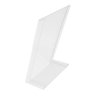 Display Acrílico Porta Folha A4 L Vertical Mesa 2 Unidades - 4