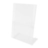 Display Acrílico Porta Folha A4 L Vertical Mesa 2 Unidades - 6