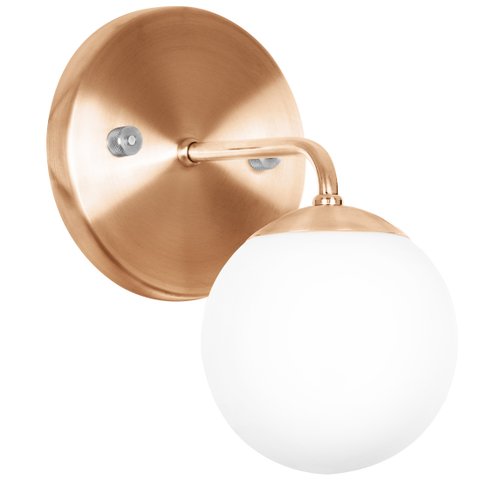 Arandela Orby Bolinha New Cobre