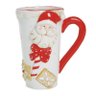 Caneca Chá Café Papai Noel Natal Vermelho - 1
