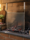 Ver imagem 1 de Grelha Moeda Inox 304 Premium Churrasco com Barra Reforçada