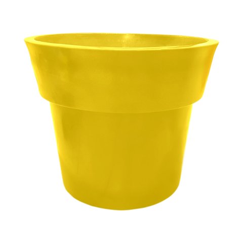Vasos Plantas Frutífera Hortaliças 45x50 Ibiza Polietileno Bgplasticos V9 Amarelo Girassol 007