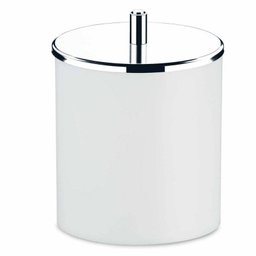 Lixeira com Tampa Basculante Inox 5,4 Litros Ø 18,5x23 cm Brinox - 2 Lixeira com Tampa Basculante Inox 5,4 Litros Ø 18,5x23 cm Brinox - 2
