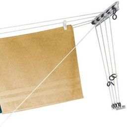 Varal de Parede Polimax com 5 Cordas - 3