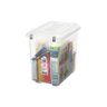 Caixa Organizadora Grande Plástico Transparente 26,5 L - 965 - SamRemo - SAN 106 - 1