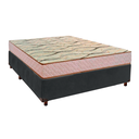 Ver imagem 1 de Conjunto Cama Box Azul Casal + Colchão D33 Maxsono Paropas