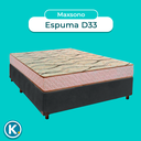 Ver imagem 4 de Conjunto Cama Box Azul Casal + Colchão D33 Maxsono Paropas