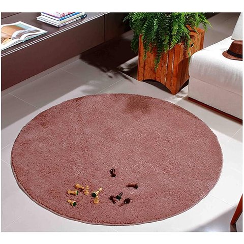 Tapete Classic Redondo Nude 1,50m - Oasis