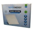 Ver imagem 3 de Painel Led Emb Quadrado 20W Biv 5700K Luz Branca SaveEnergy