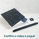 Ver imagem 6 de Chuveiro Inox Preto Fosco Ducha Quadrada 30x30 teto vertical