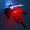 Luminária 3D Light FX Mão Homem de ARANHA - 5