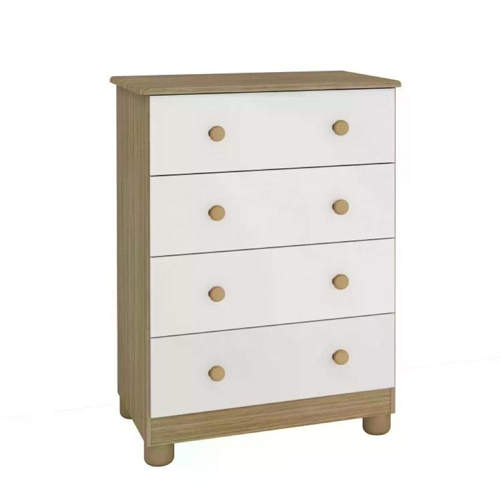 Quarto de Bebê Completo com Guarda Roupa Cômoda e Berço Mini Cama 100% Mdf Pega-pega Móveis - 10