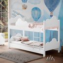 Ver imagem 1 de Beliche Infantil Nuvem Branco Marina Divaloto