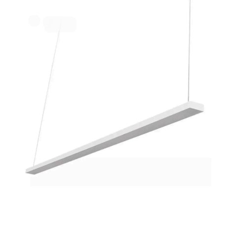Luminária Pendente Slim Branco 117cm Led 45w 6500k Bivolt Embu Led