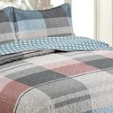 Ver imagem 3 de Kit Cobre-Leito King+ 2 Porta-travesseiros fulham 4 ROZAC bouti94049000 london7