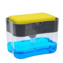 Ver imagem 1 de Porta Detergente e Esponja Bucha Suporte Sabão Pia Cozinha