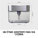 Ver imagem 7 de Porta Detergente e Esponja Bucha Suporte Sabão Pia Cozinha