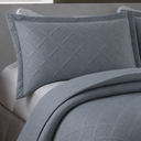 Ver imagem 3 de Kit Colcha Madison Casal 220x240cm 100% Poliéster - Rozac - Cinza