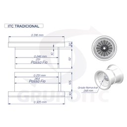 Exaustor Tradicional 25cm Itc 220v - 4