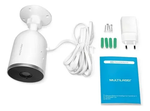 Câmera Externa Inteligente Full Hd Wi-fi Se222 - Multilaser - 2