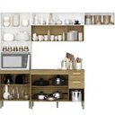 Ver imagem 3 de Cozinha Modulada 4 Peças 9 Portas 2 Gavetas MDP e MDF Urbane Kits Paraná