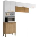 Ver imagem 4 de Cozinha Modulada 4 Peças 9 Portas 2 Gavetas MDP e MDF Urbane Kits Paraná