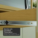 Ver imagem 7 de Cozinha 5 Peças Condessa Vidro Nesher MDF Carvalho-Greige
