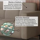Ver imagem 5 de Sofá Living 3 Lugares 200cm Belize Yescasa