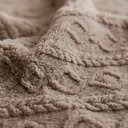 Ver imagem 4 de Manta Alto Relevo Queen Decorativa - Taupe