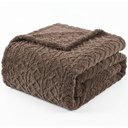 Ver imagem 1 de Manta Alto Relevo Queen Decorativa - Taupe