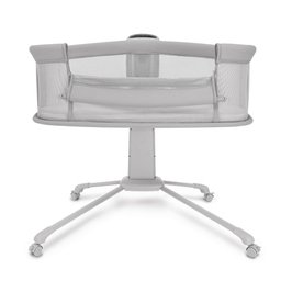 Berço Portátil com Balanço Automático Cinza Escuro - Mastela - 1
