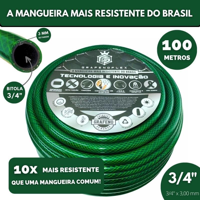 Mangueira para Jardim Anti-torção 3/4 X 3,00 Mm 100 M - Gf - 2