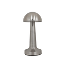 Ver imagem 1 de Luminária de Mesa Abajur Cromado Touch Led 3 em 1 Recarregável e Dimerizável