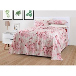 Jogo de Cama Duplo Microfibra Casal Heloise Paco Milano Sultan