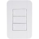 Ver imagem 1 de Conjunto 4x2 com 3 Interruptores Paralelos 10 a 250 V Tramontina Tablet Branco