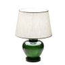 Abajur em Resina Verde e Cúpula Cônica Abajur - 1