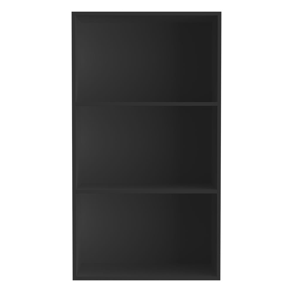 Estante Basic Preto 1,09m x 60cm x 30cm - 2
