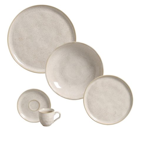 Aparelho de Jantar 30 Peças Bio Latte (para 6 Pessoas)