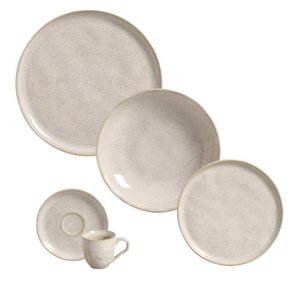 Aparelho de Jantar 30 Peças Bio Latte (para 6 Pessoas)