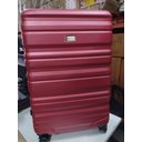 Ver imagem 2 de Conjunto 3 Malas Viagem Rígida Vinho C/ Rodas Duplas 360º P, M, G, de Bordo, média, grande Fibra ABS