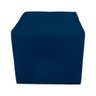 Puff Retangular Elo Suede Azul - 7