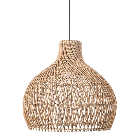 Cúpula para Luminária de Teto em Rattan 42cm x 40cm Rafimex