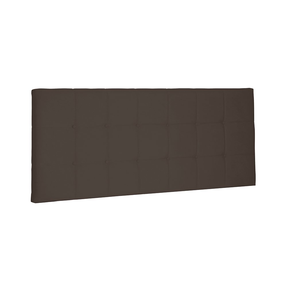 Painel Verona Cama Box Solteiro 90cm Suede - SSX Multicoisas - Café - 2