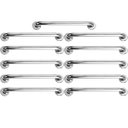 Ver imagem 1 de Barra Alça Apoio 50cm Aço Inox Banheiro Kit 11 Uni Segurança Gestante Idoso Cadeirante Box Banheiro 