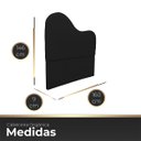 Ver imagem 6 de Cabeceira Casal Queen Estofada para Cama Box em Buclé