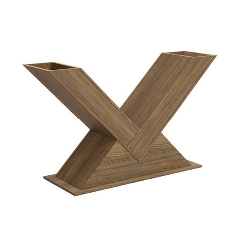 Base Mesa de Jantar Amora Ba35 Madeirado S/ Tampo Nogueira - Kappesberg